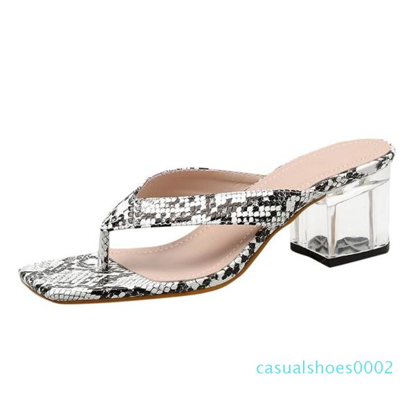 

women's fashion flip-flops transparent slippers women's open toe shoes slippers summer slope with beach slippers, Black