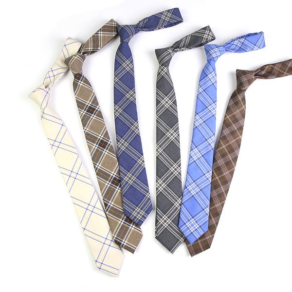 

japanese-style high school students jk/dk uniforms england college wind cotton tie mens narrow girls bai ye qun same paragraph purple gold i, Blue;purple