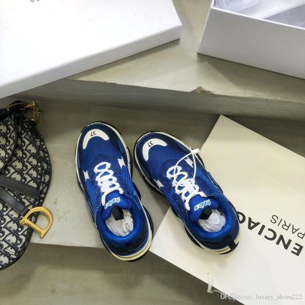 

triple s clear sole sneakers, r brand casual sneakers, stylish flat-bottomed comfort, size 35-45, with original box,ll