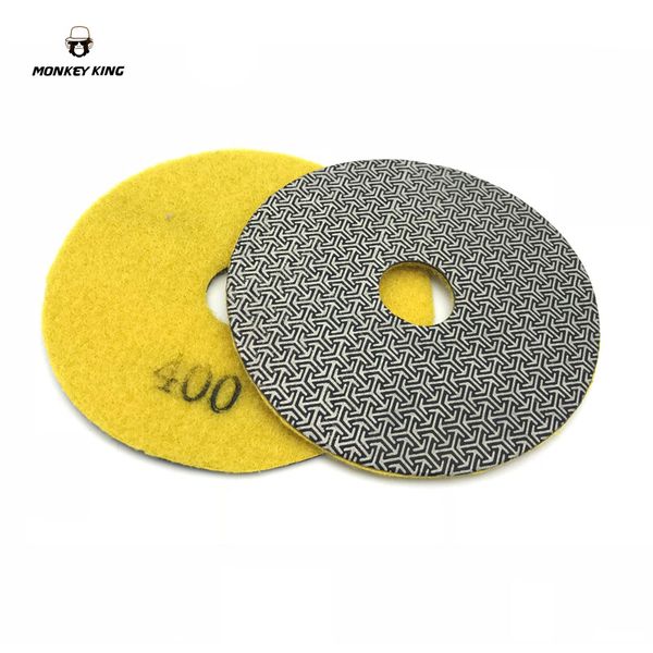 

3-дюймовые 4 дюйма-80 мм 100 мм 125 мм гальванизированного алмазного полировальника стекло бетон камень сухой влажный наждачные