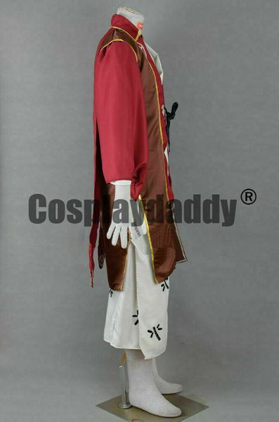 

fire emblem heroes ryoma dancing samurai ver. kimono outfit cosplay costume, Black;red