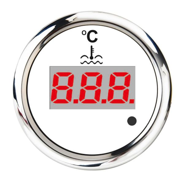 

2'' 52mm water coolant temperature gauge kit for car & truck - white dial
