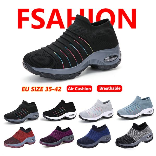 

women lightweight sneakers running shoes fashion outdoor sports shoes breathable mesh comfort running air cushion lace up