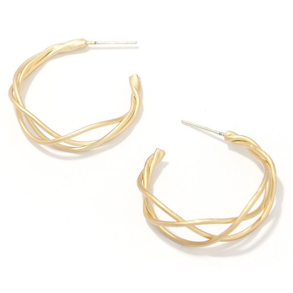 

elegance11 design stud earrings gold twisted winding coil studs winter trendy statement earrings christmas gift for women, Golden;silver