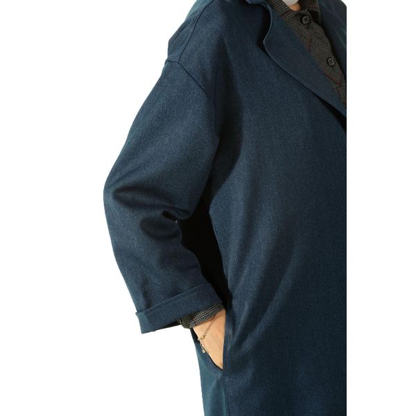 

широкий sleeve cape с карманом, Tan;black