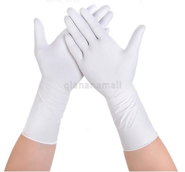 

lot black food grade waterproof allergy disposable work safety 100pcs nitrile gloves mechanic 0sjw qa