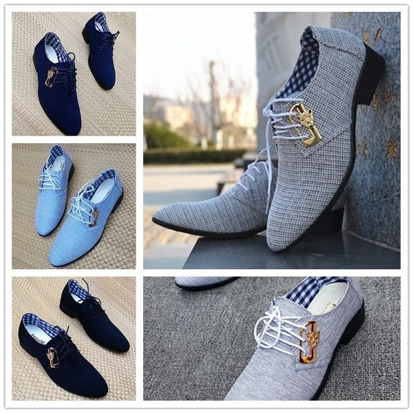 Sycatree 2019 Canvas Men S Dress Shoes Fashion Leopard Office