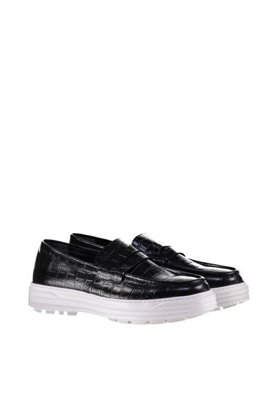 

pearl из натуральной кожи black men «s loafer 120130002011