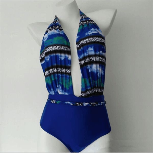 

high cut swimwear one piece swimsuit for women beachwear 2019 female print monokini bodysuits lady high wasit swim wear bathing suit