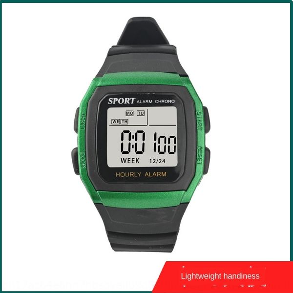 

dknaz outdoor luminous luminous electronic children's watch swimming running timing multifunctional watch male primary and secondary sc, Blue