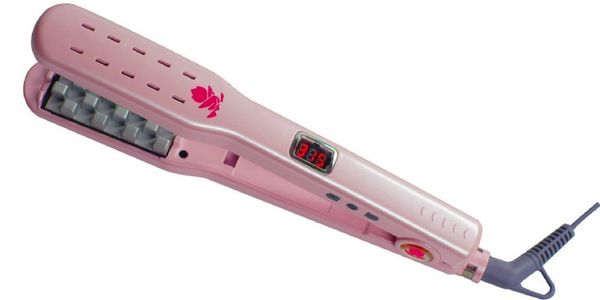 

Profe ional volumizing iron flat iron hair traightener digital flat iron with lcd di play hair tyling tool c19010901