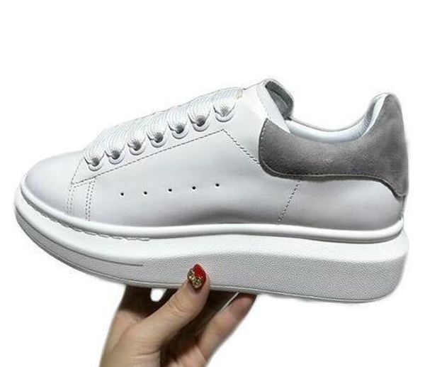 

designer luxury chaussures mens casual fitness shoes fashion white leather comfortable shoes flat leisure sneaker c23, Black