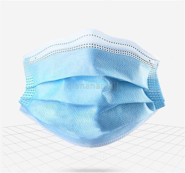 

маски 3 одноразового слой non woven 100шт много маска пыль роты маски для лица мягкой маски dhl free 50шт доставки