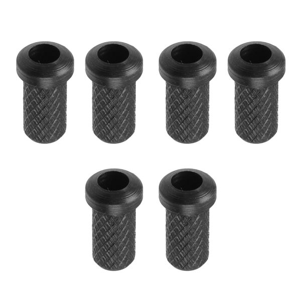 

durable 6 pieces iron electric guitar through body string mounting ferrules bushings 9 x 5mm