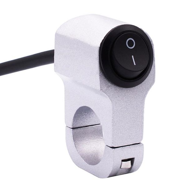 

cs-676a1 motorcycle switch modified aluminum self-reset faucet button switch flameout horn start accessories