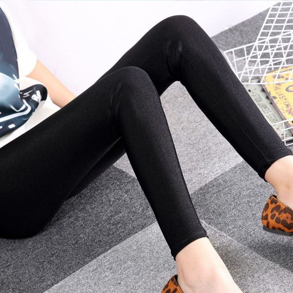 

1pc black nylon women flexible stretchy shiny thin tights ankle legging yoga pants trousers capris sports pants, White;red