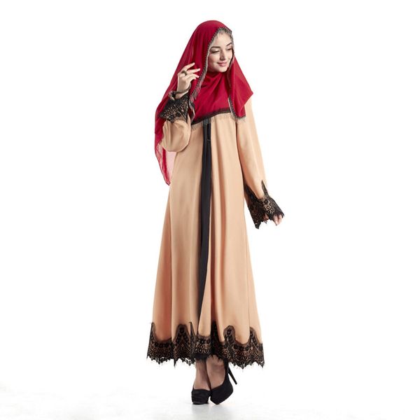 

dubai dresses evening abaya maxi dress muslim women islamic robe kaftan moroccan modest dress long sleeve cardigan kaftan 4.12, Red