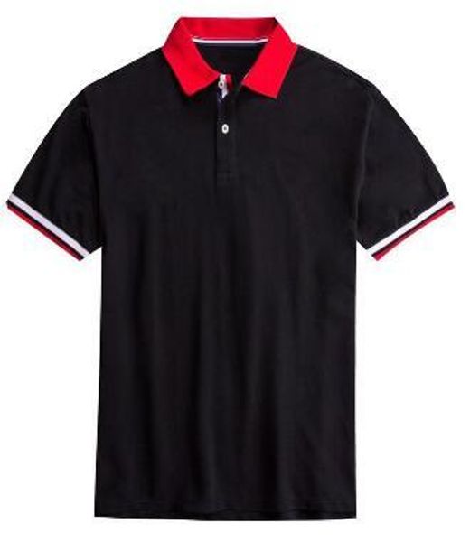 

твердые рубашки поло мужские для мальчиков ralph fashion brand designer повседневный polos малый конь печати хлопок спорт тис белый черный с, White;black