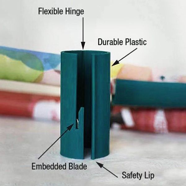 

2019 wrapping paper cutter christmas wrapping paper roll cutting tools gift paper sliding cutter cuts the prefect line single time