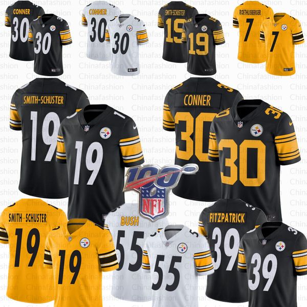 

Pitt burgh 19 juju mith chu ter 90 t j tj watt teeler jer ey 50 ryan hazier 55 devin bu h 30 jame conner jerome betti fitzpatrick, Black;red