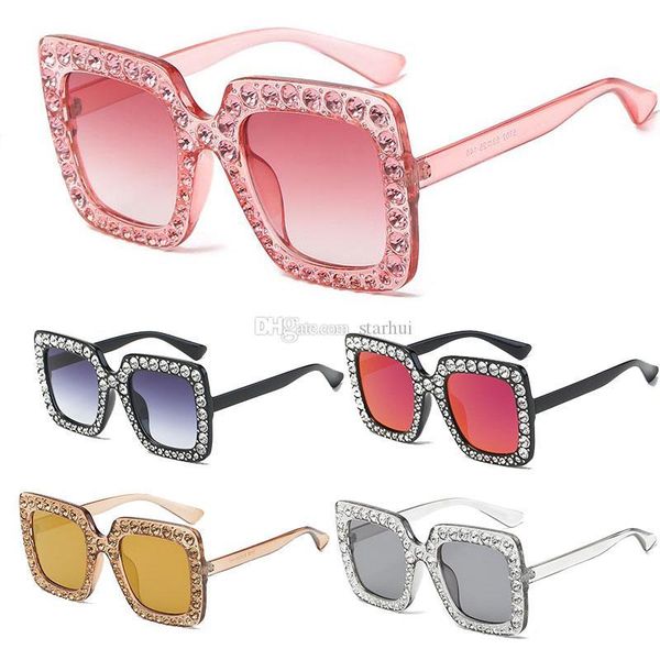 

женщины квадратные солнцезащитные очки мода италия дизайнер алмазный солнцезащитные очки женские vintage goggle очки подарки для вечеринок d