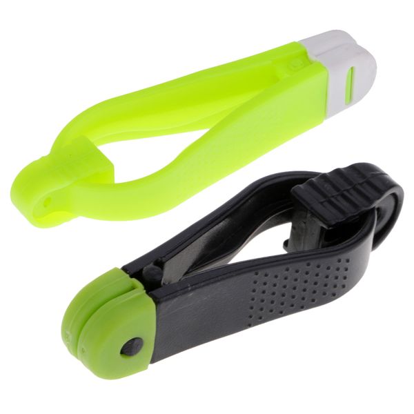 

2pcs mini power grip planer board snap trolling weight release clip trolling trawl fishing release clips