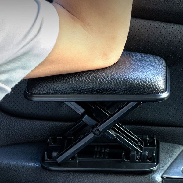 

universal car armrest cushion leather armrest pad auto armrests mat covers liftable elbow support door pad for driver