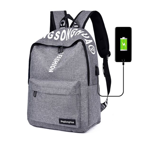 

мода вхолостую usb зарядка рюкзак mountain travel мужская сумка большой емкости для студентов открытый рюкзак