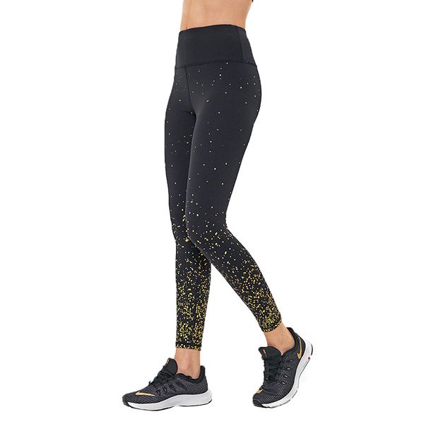 

yoga outfits twe squatproof star prints gym athletic leggings pants women stretchy high waist workout fitness sport tights s-xl 2021, White;red