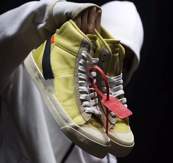 

Ow off blazer neaker rainbow erena william queen mid pooky black white yellow all hallow eve vulcanized hoe grim reeper