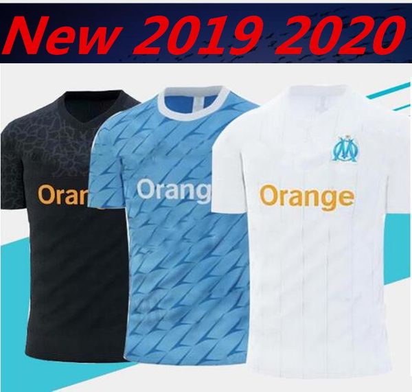 

New 19 20 olympique de mar eille balotelli occer jer ey 2019 maillot de foot payet l gu tavo thauvin 2020 om third football hirt kit