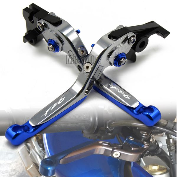 

for fazer600/fz6s/fz6n fz6r fz6 fazer 2004-2010 2005 cnc motorcycle adjustable folding brake clutch levers fz 6 s n r 600