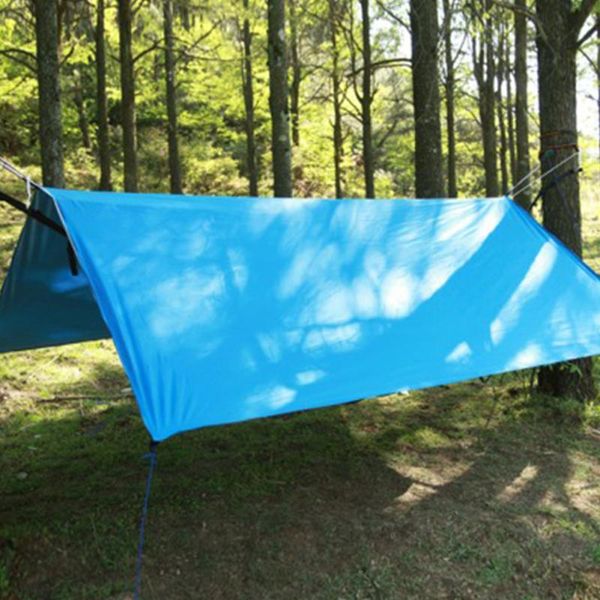 

large sun shelter tent waterproof awning hiking portable canopy outdoor gazebo camping tent 3*3m big size tarp
