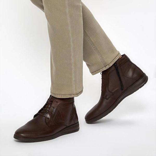 

flo 92.100937.m brown men boots polaris 5 point, Black