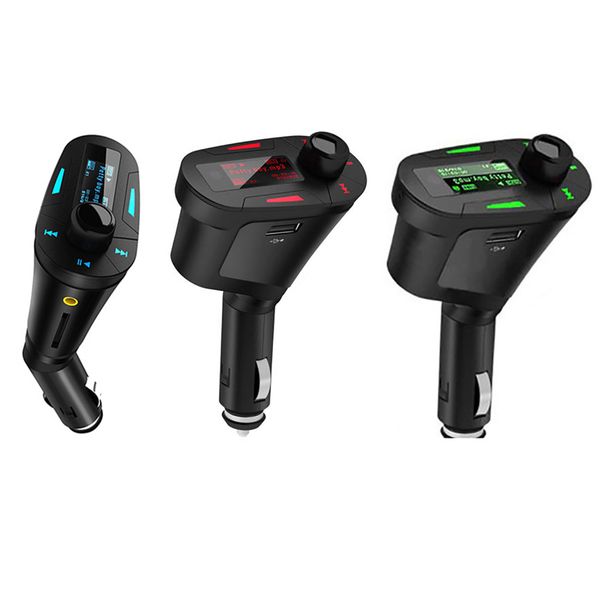

usb car charger mp3 pleyer 12v-24 screen support sd/tf card u dick reader led dot matrix screen aux output