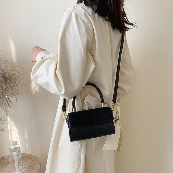 

stone pattern pu leather crossbody bags for women small shoulder messenger bag female luxury chain handbags and purses#g2