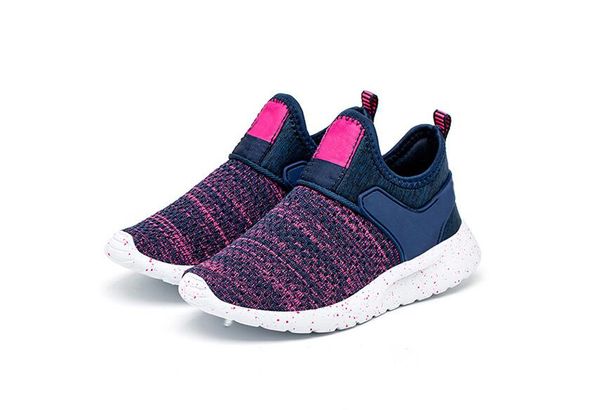 

новые дышащие летающие тканый детские спортивные ботинки мальчиков вскользь кроссовки fashio superstar марка nk дети мальчиков кроссовки дев, Black