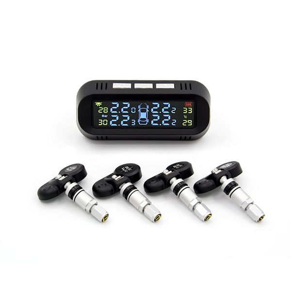 

concealed tire pressure monitor external three-digit high-precision display wireless tire pressure monitor