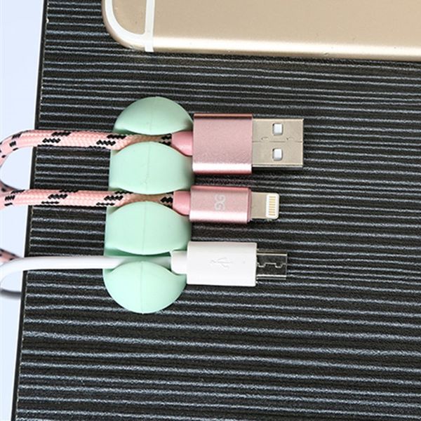 

новый кабельный зажим стол tidy организатор кабель данных моталка зажим провода шнура lead зарядное устройство usb кабель держатель для дома