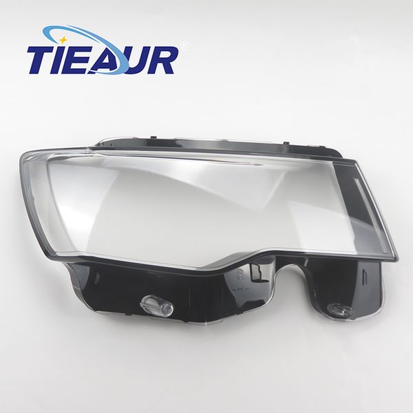 

4doors headlight transparent lens cover for cherokee 14-18 headlamp clear shell replacement