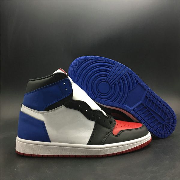 

1s 1 high og 3 black varsity red royal man designer basketball shoes what the i fashion trainers sneakers 555088-026