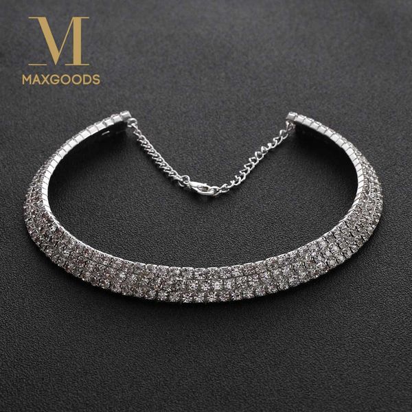 

1 шт. новая горячая мода прекрасные женщины кристалл колье ожерелье для женщин свадьба рождество партия ювелирных изделий, Golden;silver