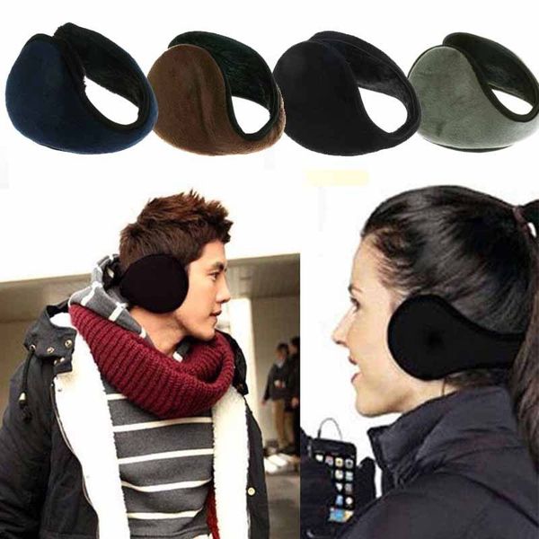 

women men ear muffs winter ear warmers warmer behind head band, Blue;gray