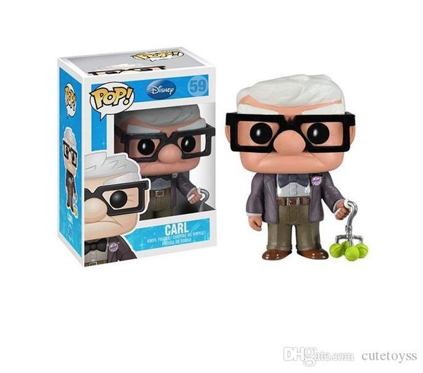 

gs good present 2019 funko pop up carl vinyl action figure with box toy gift doll good quality fot kids toys movie figures