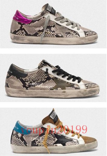 

old style sneakers genuine leather villous dermis casual shoes mens and women luxury superstar trainer 36-45 b7, Black