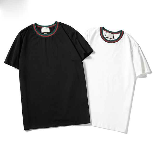 

male and female crime 2020 new fashion t-shirt brand letter print fashion designer t-shirt short sleeve casual t-shirt s-2xl, White;black