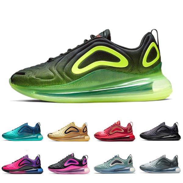 

running shoes for mens women sunrise sunset northern lights carbon grey gold red sea forest triple black white sport sneaker size 36-45 -61