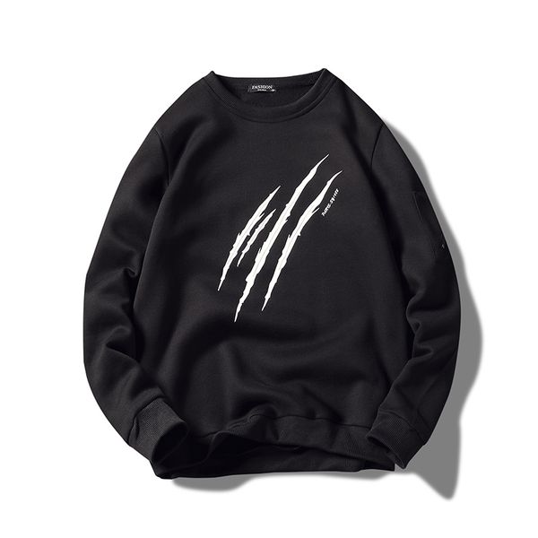 

hoodie sweatshirt men autumn winter fashion pullover hip hop graffiti casual cotton hoody male streetwear tracksuit c60, Black