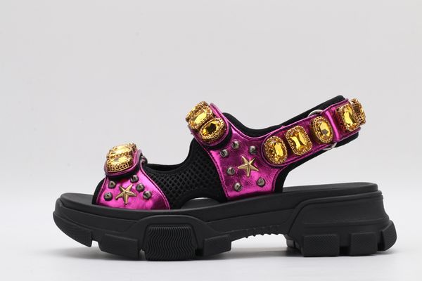 

Large ize ca ual fa hion diamond couple lei ure andal andalia mujer 2019 rubber ole women ca ual hoe ize 35 41 hipping