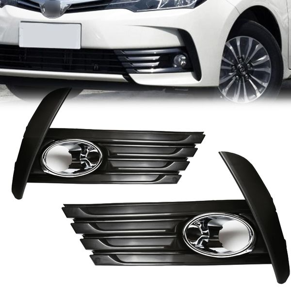 

magic colorm auto front driving lamps fog lights for corolla 2017 fog light accessories lamp bulbs with switch harness